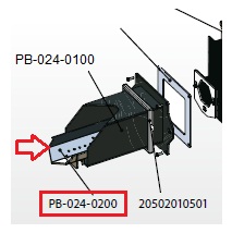 Решітка на пелети(гранули) - PB-024-0200